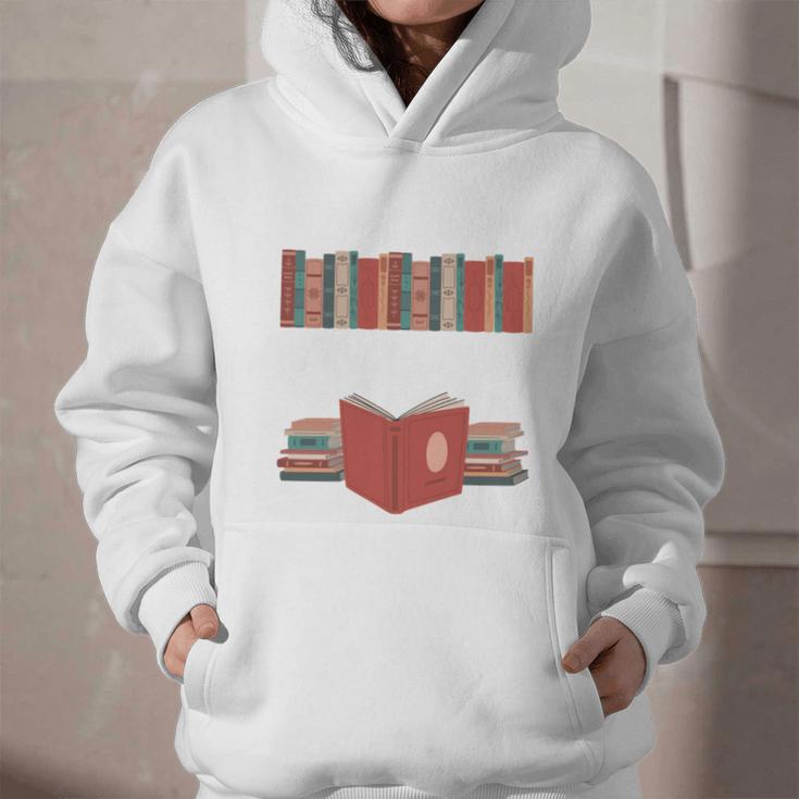 My Weekend Is All Booked Cute Book Reader Teacher Graphic Youth Hoodie