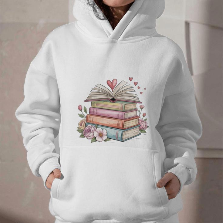All Booked For Valentines Book Lover Romance Graphic Youth Hoodie