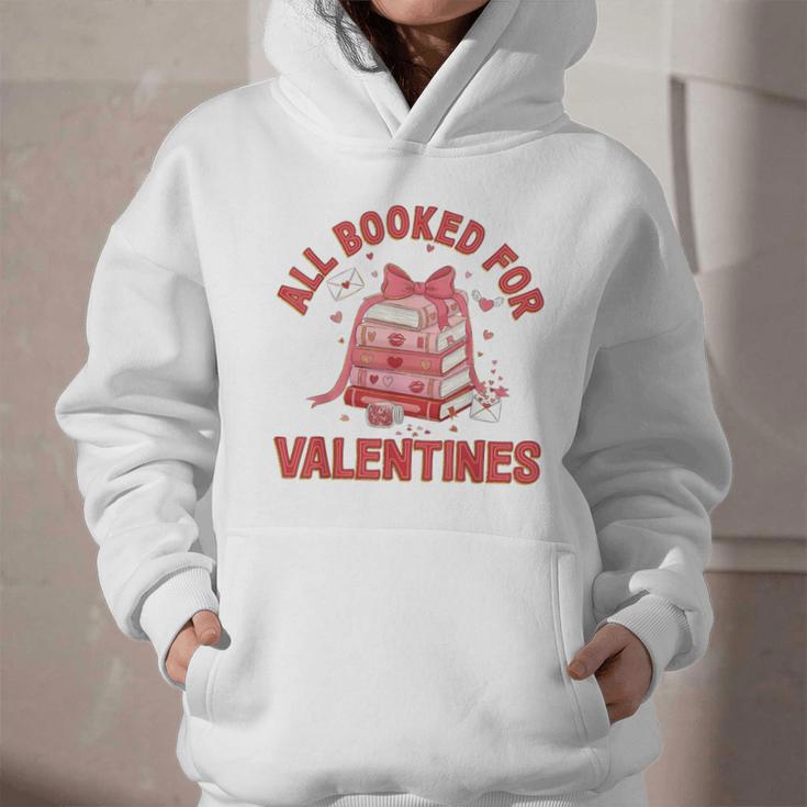 All Booked For Valentines Bow Heart Book Lover Valentine Day Graphic Youth Hoodie All Booked For Valentines Bow Heart Book Lover Valentine Day Graphic Youth Hoodie