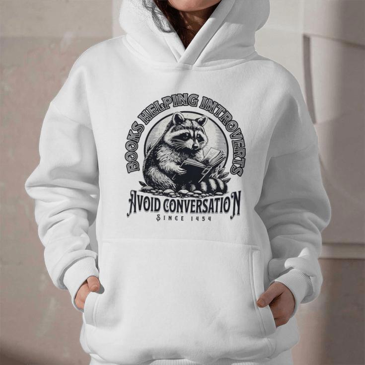 Books Helping Introvert Avoid Conversation Since 1454 Graphic Youth Hoodie Books Helping Introvert Avoid Conversation Since 1454 Graphic Youth Hoodie
