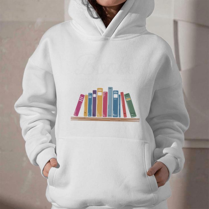 Books The Original Handheld Device Book Lovers Graphic Youth Hoodie