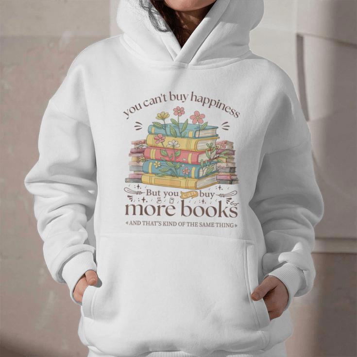 Books Reading Lovers Bookworm You Can Buy More Books Graphic Youth Hoodie Books Reading Lovers Bookworm You Can Buy More Books Graphic Youth Hoodie
