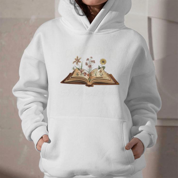Chapter 21 Years Old 21st Birthday Wildflower Book Lover Premium Tri-Blend Graphic Youth Hoodie