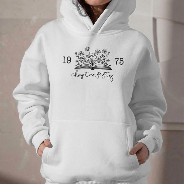 Chapter Fifty 50 Cute 50th 1975 Birthday Book Lovers Graphic Youth Hoodie Chapter Fifty 50 Cute 50th 1975 Birthday Book Lovers Graphic Youth Hoodie