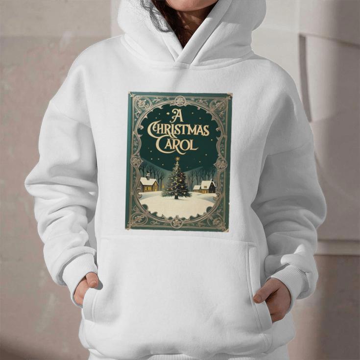 A Christmas Carol Book Cover By Charles Dickens Graphic Youth Hoodie A Christmas Carol Book Cover By Charles Dickens Graphic Youth Hoodie