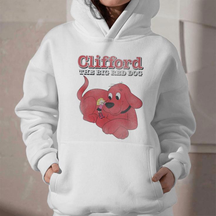 Clifford The Big Red Dog Clifford And Emily Book Cover Graphic Youth Hoodie