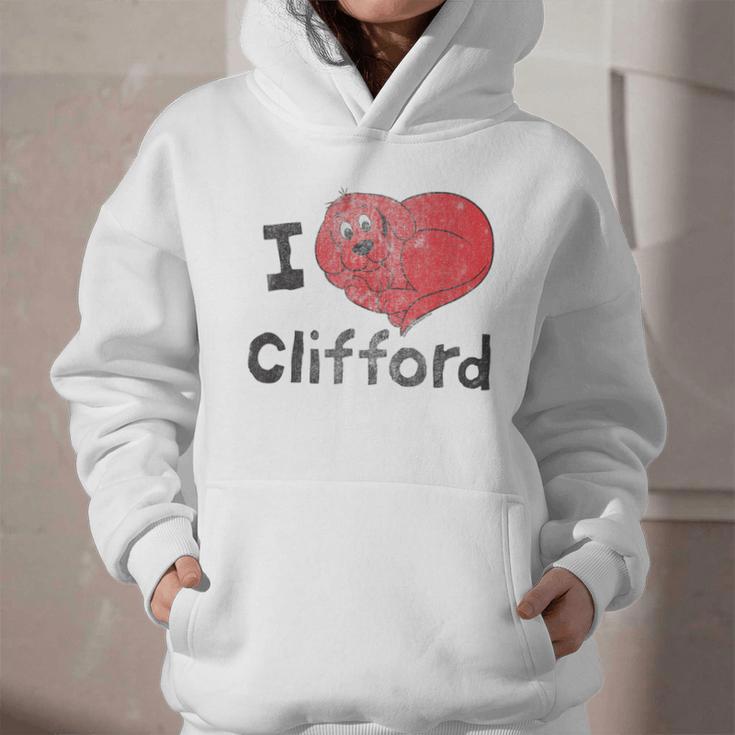 Clifford The Big Red Dog I Heart Clifford Childrens Books Graphic Youth Hoodie Clifford The Big Red Dog I Heart Clifford Childrens Books Graphic Youth Hoodie