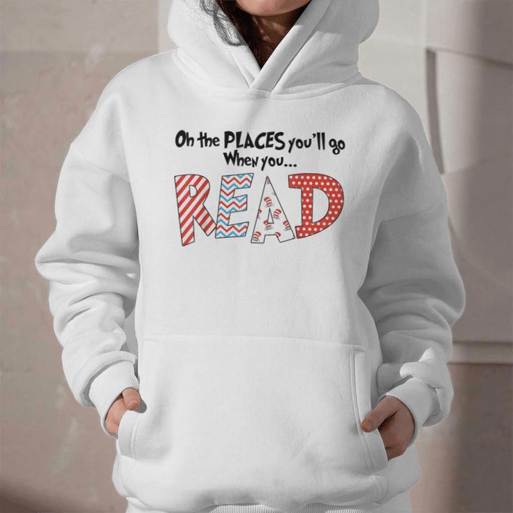 Cute Read Reading Day Book Lovers Teachers Students Kids Graphic Youth Hoodie