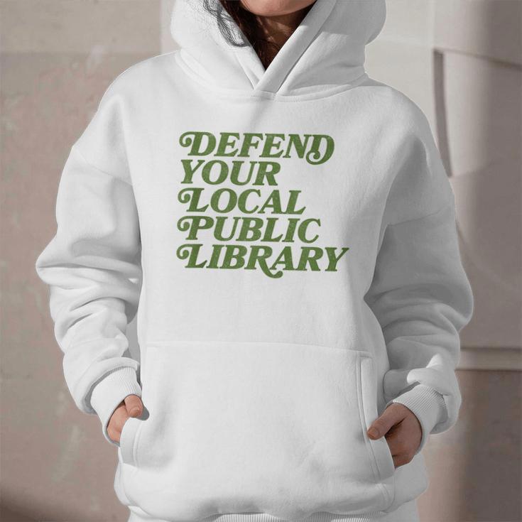 Defend Your Local Public Library For Book Lovers Graphic Youth Hoodie Defend Your Local Public Library For Book Lovers Graphic Youth Hoodie
