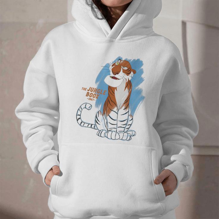 Disney Ink And Paint Shere Khan From The Jungle Book 1967 Graphic Youth Hoodie
