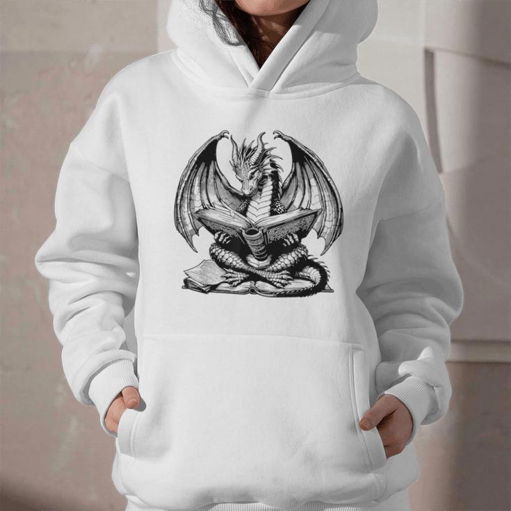 Dragon Reading Book Bookworm Books Dragon Lover Learning Graphic Youth Hoodie Dragon Reading Book Bookworm Books Dragon Lover Learning Graphic Youth Hoodie