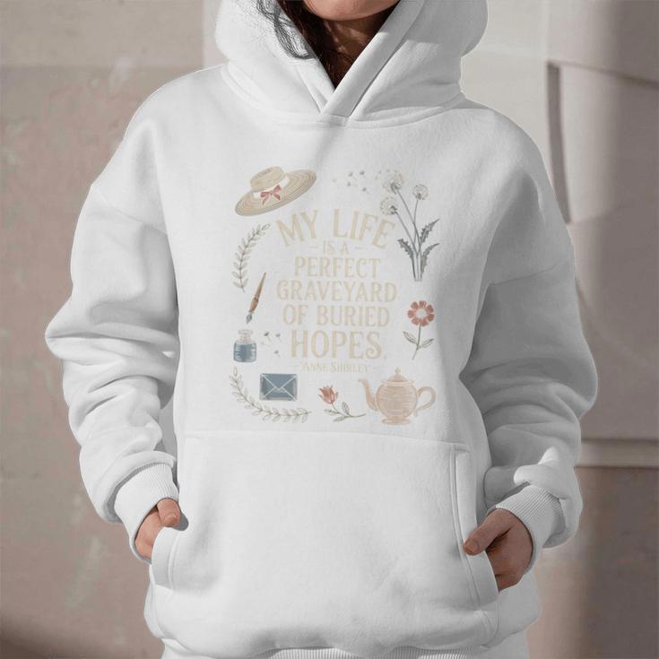 Dramatic Book Lover Quote Graphic Youth Hoodie