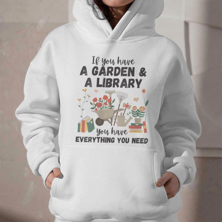 Gardening & Library Lover Books Reading Plants Cute Graphic Youth Hoodie Gardening & Library Lover Books Reading Plants Cute Graphic Youth Hoodie