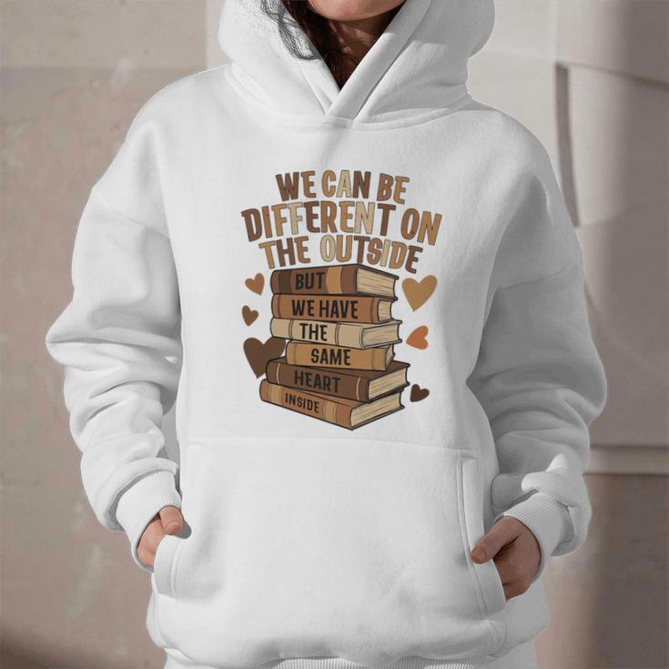 We Have The Same Heart History Month Book Lover Women Premium Tri-Blend Graphic Youth Hoodie