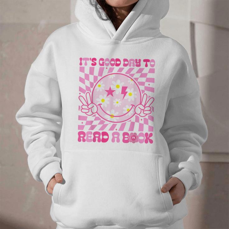 It's Good Day To Read Book Library Reading Lovers Graphic Youth Hoodie