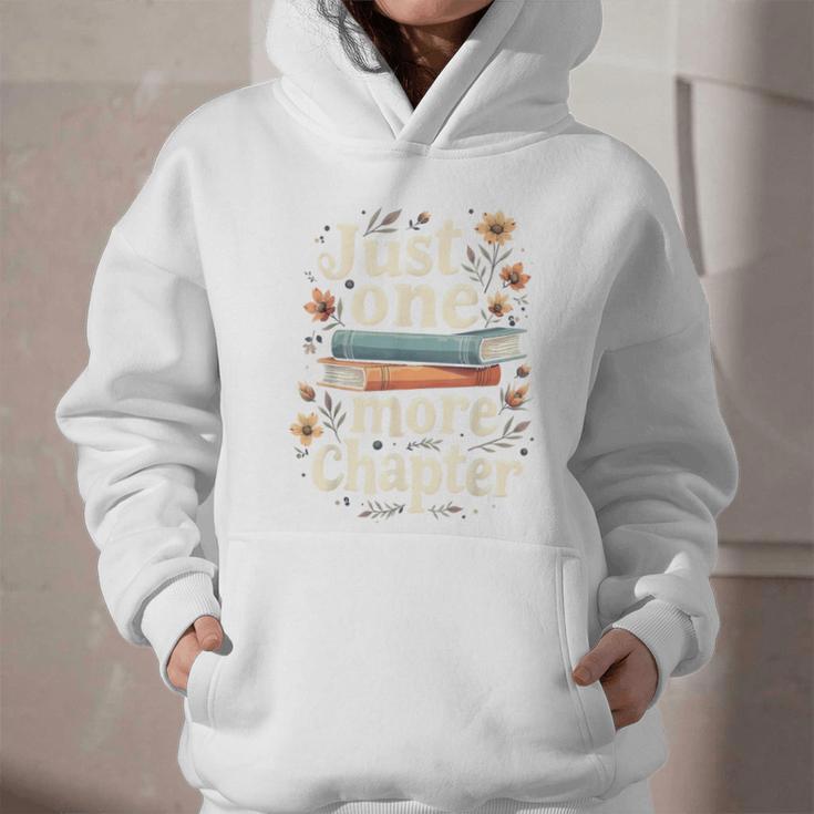 Just One More Chapter Book Reading Floral Teacher Book Lover Graphic Youth Hoodie Just One More Chapter Book Reading Floral Teacher Book Lover Graphic Youth Hoodie