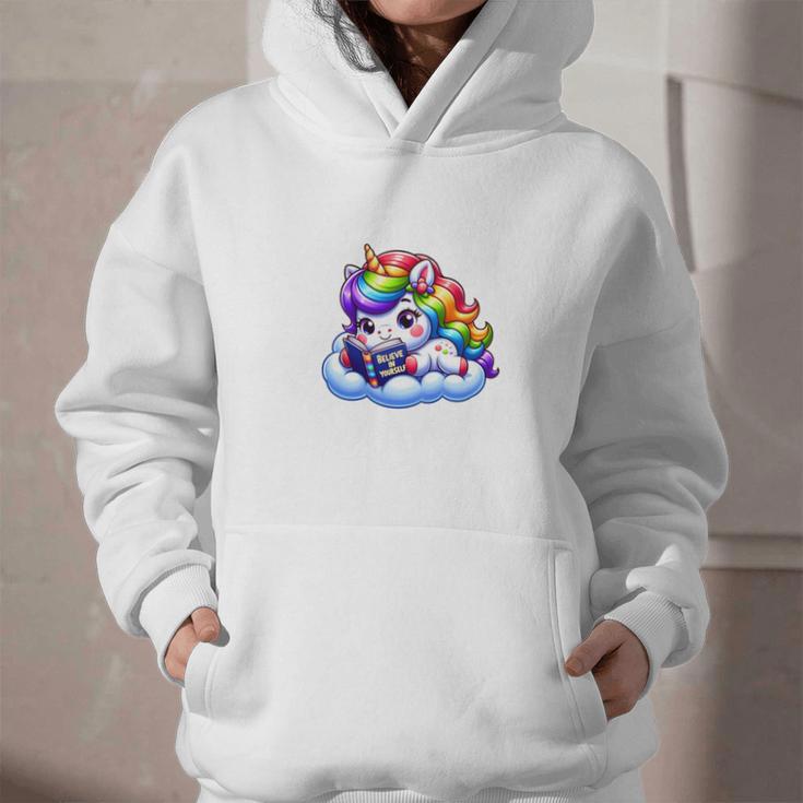 Just One More Chapter Bookish Book Unicorn Reading Book Graphic Youth Hoodie Just One More Chapter Bookish Book Unicorn Reading Book Graphic Youth Hoodie