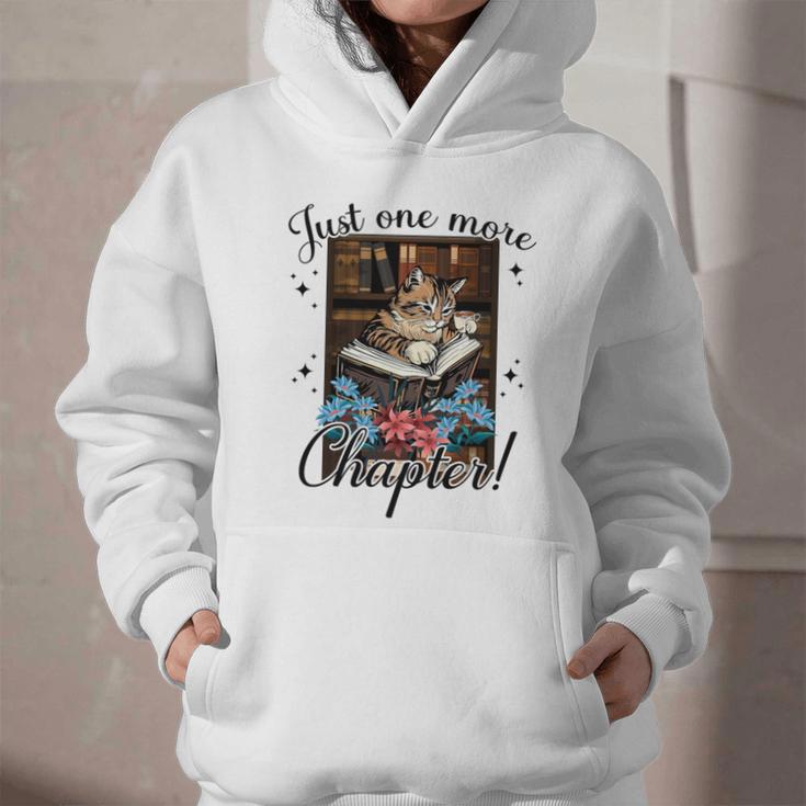 Just One More Chapter Cat Reading Books Coffee Lovers Premium Tri-Blend Graphic Youth Hoodie Just One More Chapter Cat Reading Books Coffee Lovers Premium Tri-Blend Graphic Youth Hoodie