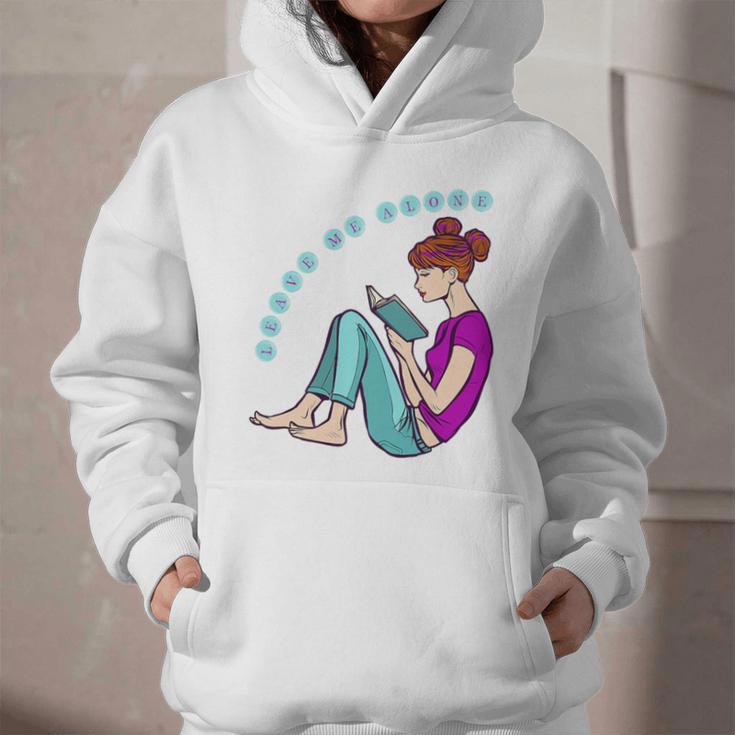 Leave Me Alone I'm Reading a Book For Bookworms Premium Tri-Blend Graphic Youth Hoodie