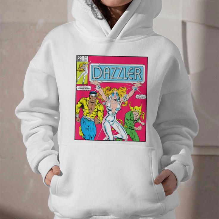 Marvel Universe Classic Dazzler Vintage Comic Book Cover Graphic Youth Hoodie