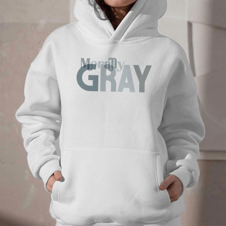 Morally Gray Shirt Cute Romance Novel Reader Smut Book Premium Graphic Youth Hoodie