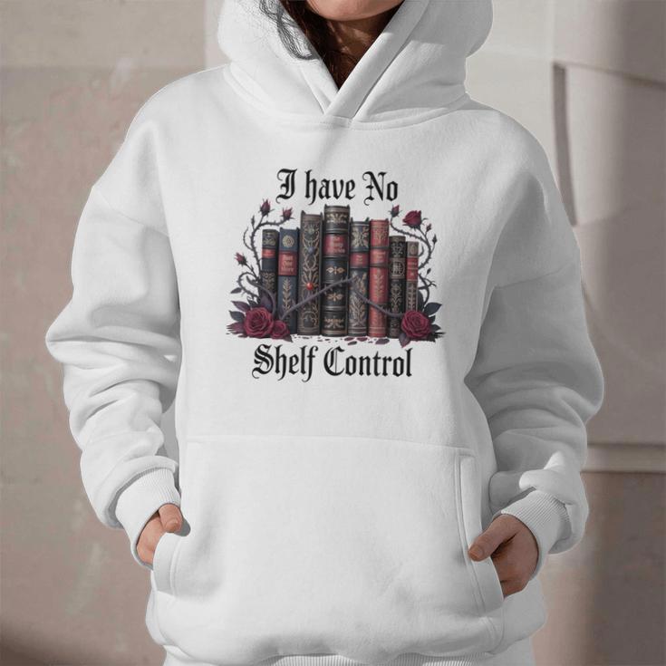 I Have No Shelf Control Dark Academia Book Lover TBR Graphic Youth Hoodie