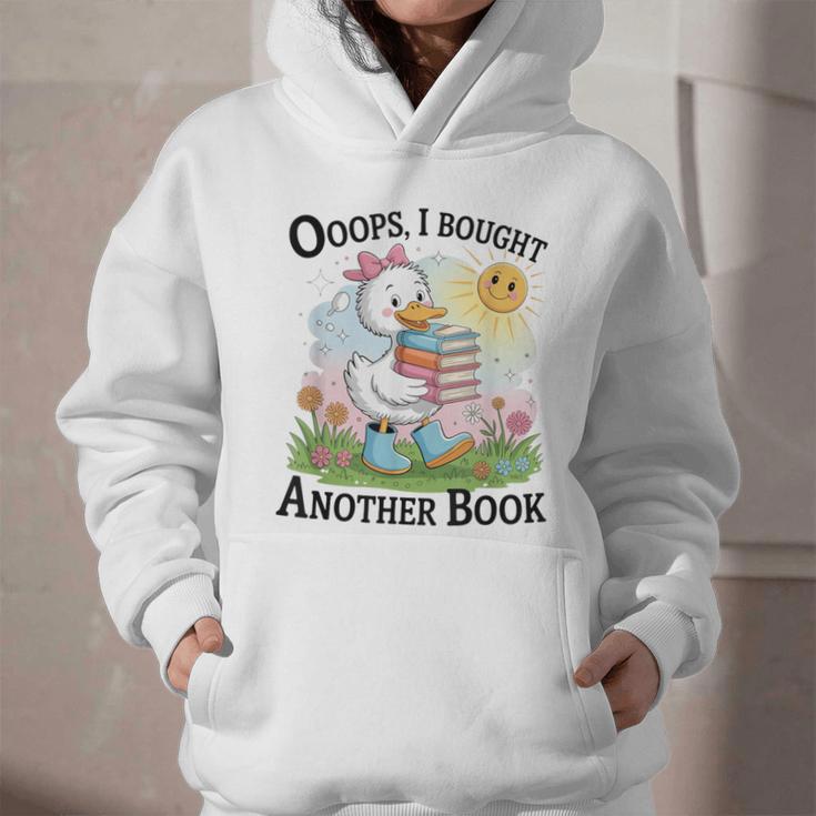 Oops I Bought Another Book Duck Sunshine Graphic Youth Hoodie