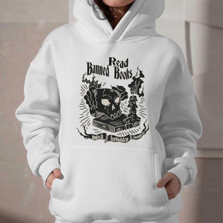 Read Banned Books Unlock Forbidden Knowledge Graphic Youth Hoodie Read Banned Books Unlock Forbidden Knowledge Graphic Youth Hoodie