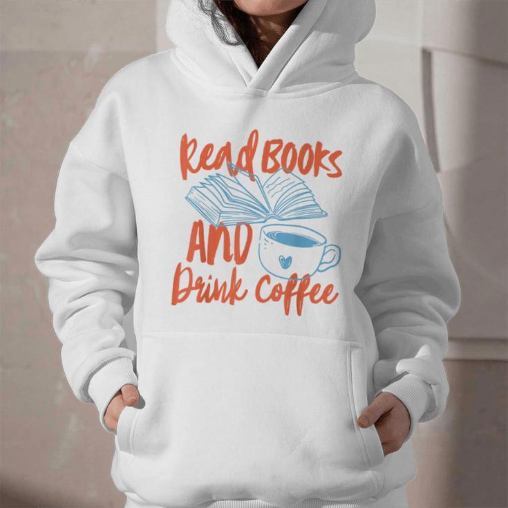 Read Book And Drink Coffee Book Club Reading Graphic Youth Hoodie