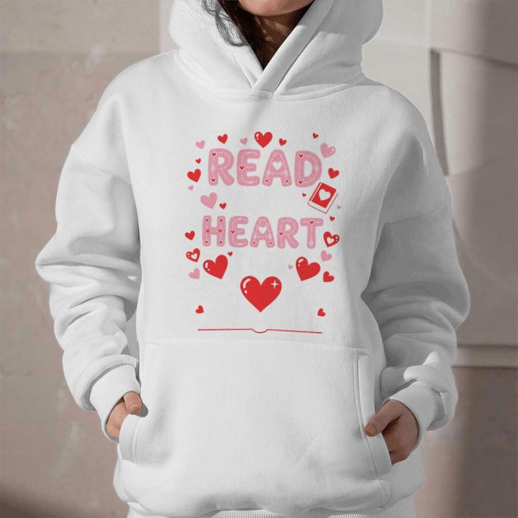 Read Your Heart Out Valentine Reading Book Lover Teacher Premium Tri-Blend Graphic Youth Hoodie Read Your Heart Out Valentine Reading Book Lover Teacher Premium Tri-Blend Graphic Youth Hoodie