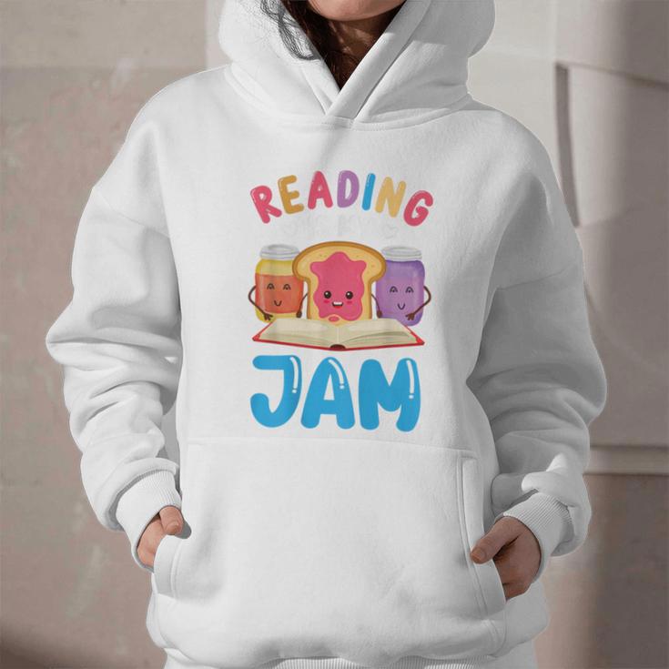 Reading Is My Jam I Love To Read Books Boy Girl Graphic Youth Hoodie