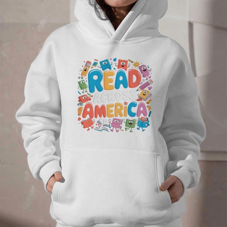 Reads Across Tee America Reading Teacher Books Reader Kids Graphic Youth Hoodie Reads Across Tee America Reading Teacher Books Reader Kids Graphic Youth Hoodie