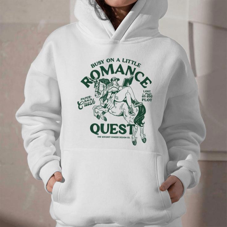 Romance Novel Smut Book Lover Bookish Bibliophile Graphic Youth Hoodie