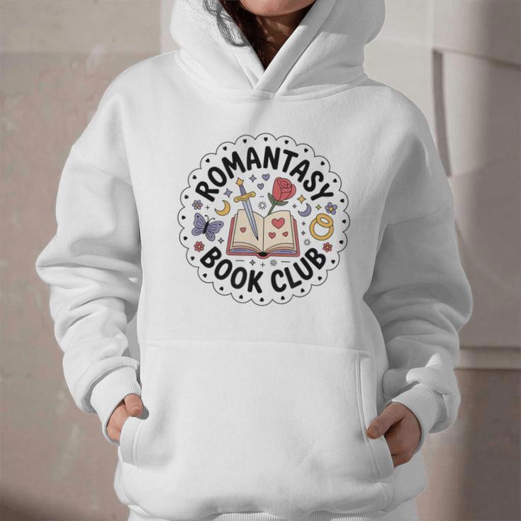 Romantasy Book Club Romance Fantasy Book Lover Tee Graphic Youth Hoodie