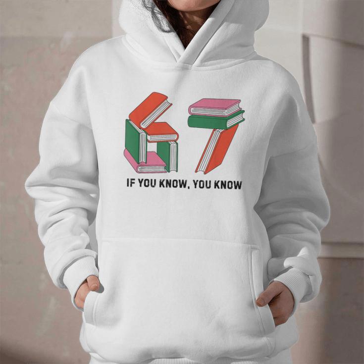 Six Seven 67 If You Know You Know 6 7 Reading Books Graphic Youth Hoodie Six Seven 67 If You Know You Know 6 7 Reading Books Graphic Youth Hoodie