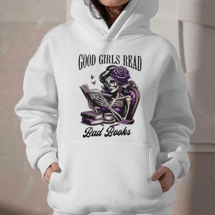 Smut Book Reading Smutty Good That Girls Read Bad Books Graphic Youth Hoodie