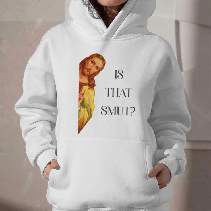 Is That Smut Jesus Book Spicy Smutty Books Graphic Youth Hoodie Is That Smut Jesus Book Spicy Smutty Books Graphic Youth Hoodie