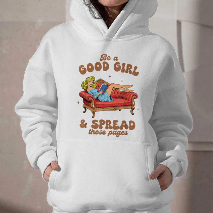 Smut Reader Be A Good Girl & Spread Those Pages Spicy Book Graphic Youth Hoodie Smut Reader Be A Good Girl & Spread Those Pages Spicy Book Graphic Youth Hoodie