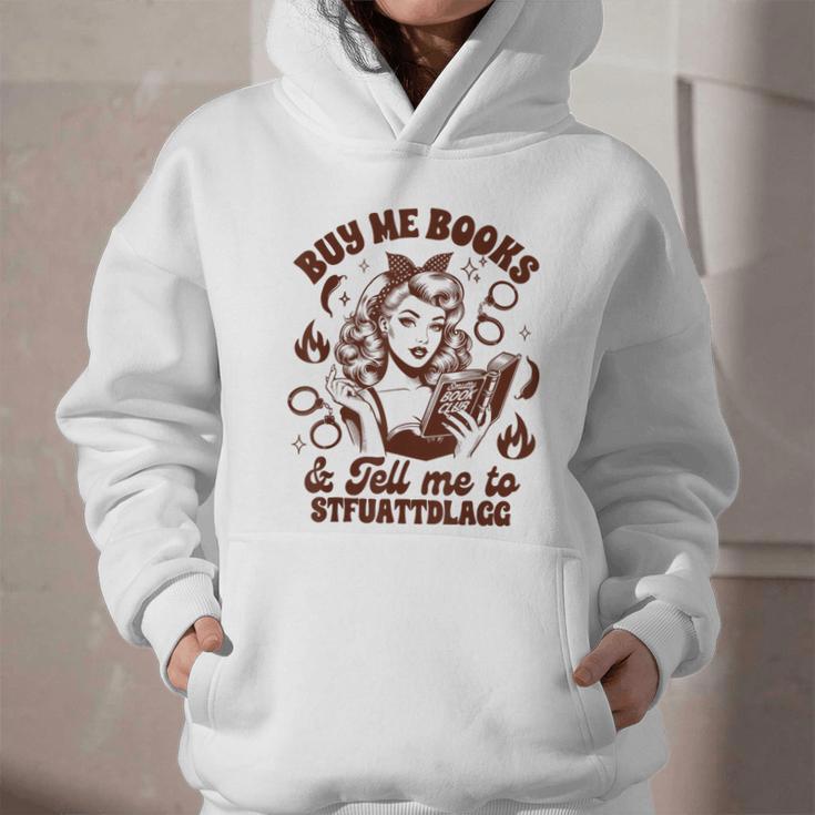 Smut Reader Spicy Buys Me Books & Tells Me To Stfuattdlagg Graphic Youth Hoodie Smut Reader Spicy Buys Me Books & Tells Me To Stfuattdlagg Graphic Youth Hoodie