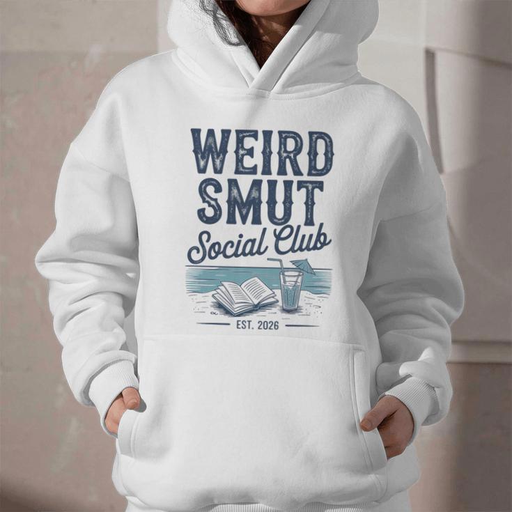 Spicy Romance Book Reader Fan Weird Smut Social Club Premium Tri-Blend Graphic Youth Hoodie Spicy Romance Book Reader Fan Weird Smut Social Club Premium Tri-Blend Graphic Youth Hoodie