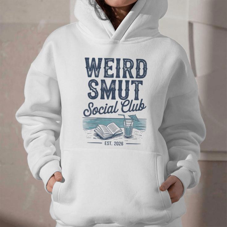 Spicy Romance Book Reader Fan Weird Smut Social Club Graphic Youth Hoodie Spicy Romance Book Reader Fan Weird Smut Social Club Graphic Youth Hoodie