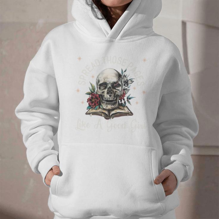 Spread Those Pages Like A Good Girl Dark Romance Smutt Books Graphic Youth Hoodie Spread Those Pages Like A Good Girl Dark Romance Smutt Books Graphic Youth Hoodie