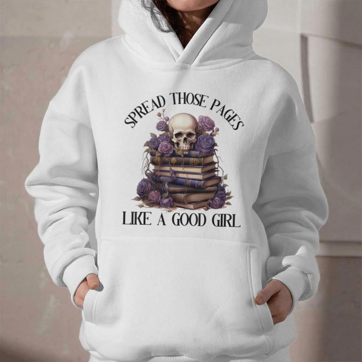 Spread Those Pages Like A Good Girl Dark Romance Spicy Books Graphic Youth Hoodie Spread Those Pages Like A Good Girl Dark Romance Spicy Books Graphic Youth Hoodie