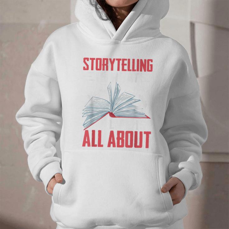Storytelling Is What Life Is All About Book Graphic Youth Hoodie Storytelling Is What Life Is All About Book Graphic Youth Hoodie