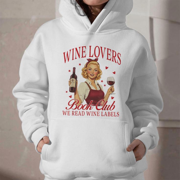 Valentine’s Day Wine Lovers Book Club We Read Wine Labels Graphic Youth Hoodie Valentine’s Day Wine Lovers Book Club We Read Wine Labels Graphic Youth Hoodie