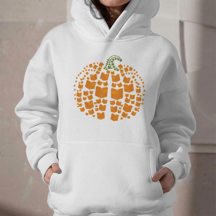 Vintage Book Pumpkin Autumn Fall Librarians Bookworm Teacher Graphic Youth Hoodie Vintage Book Pumpkin Autumn Fall Librarians Bookworm Teacher Graphic Youth Hoodie