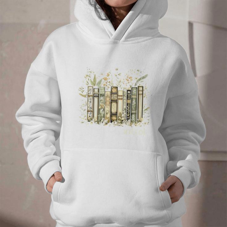 Vintage Floral Bookshelf I Have No Shelf Control Book Lovers Graphic Youth Hoodie Vintage Floral Bookshelf I Have No Shelf Control Book Lovers Graphic Youth Hoodie