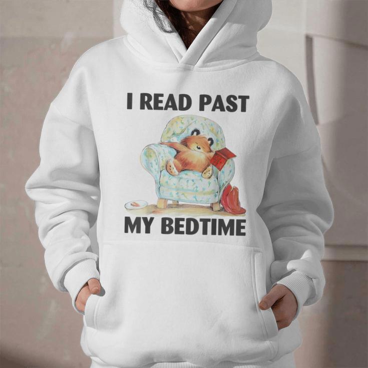 Vintage I Read Past My Bedtime Cute Sleeping Bear Book Lover Graphic Youth Hoodie Vintage I Read Past My Bedtime Cute Sleeping Bear Book Lover Graphic Youth Hoodie