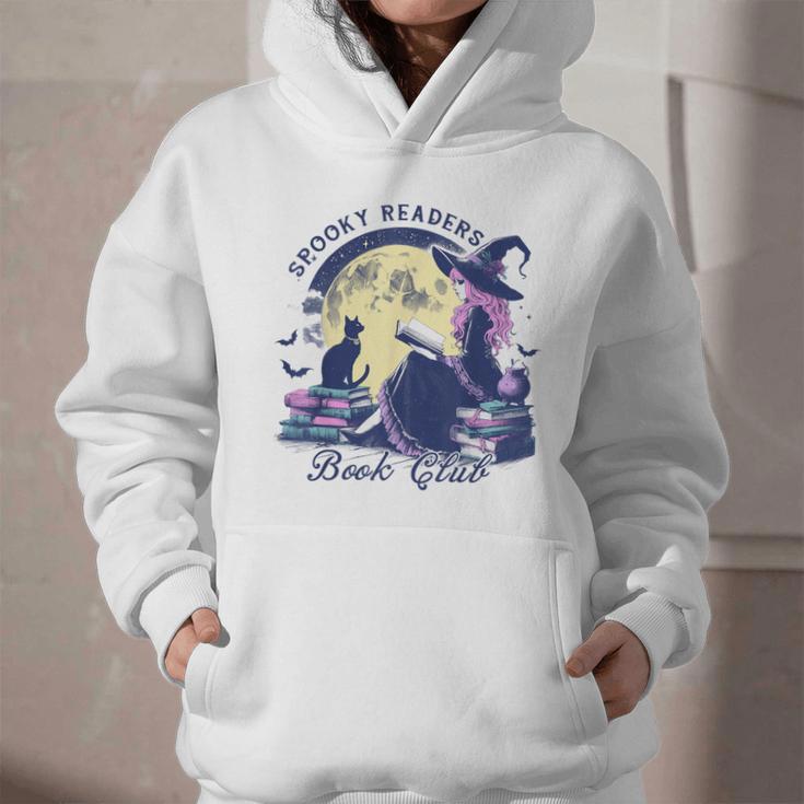 Vintage Sexy Witch Spooky Readers Book Lover Club Halloween Graphic Youth Hoodie Vintage Sexy Witch Spooky Readers Book Lover Club Halloween Graphic Youth Hoodie