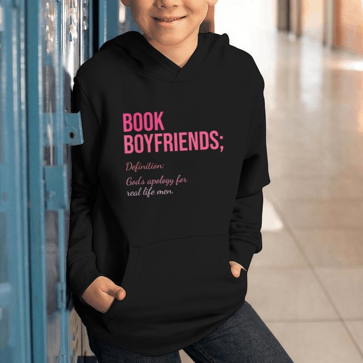 Book Boyfriends Definition Graphic Youth Hoodie Book Boyfriends Definition Graphic Youth Hoodie